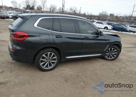 2019 BMW X3 xDrive30I from USA, damaged, VIN 5UXTR9C56KLP92055